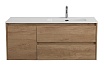 Тумба с раковиной BelBagno Kraft 120 см, 2 ящика, 1 дверца, правая