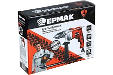 Ударная дрель с металлическим редуктором Ермак ДУ-1000 Вт 693-043