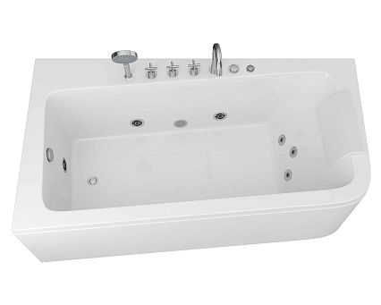 Акриловая ванна Grossman Cristal GR-17095-1 L/R 170x95 с г/м