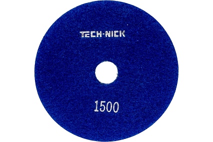 Круг алмазный гибкий шлифовальный АГШК WHITE NEW (125x2.5 мм; Р1500) TECH-NICK 128.120.6755
