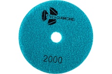 Круг алмазный гибкий шлифовальный Черепашка № 2000 125 мм TRIO-DIAMOND 352000