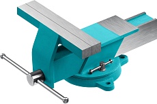 Стальные слесарные тиски Сибин 200 мм 3244-200