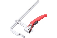 Цельнометаллическая струбцина REKON RF03-250-100 c храповиком 58110