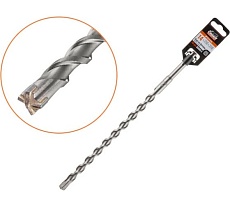 Бур сверло 14x250x310 мм, SDS-plus, Quadro-x Gepard GP1214-310