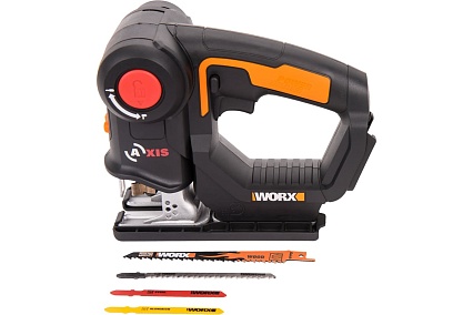 Аккумуляторный лобзик/сабельная пила Worx Axis WX550.9
