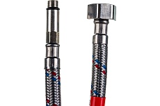 Подводка гибкая для воды FRESSO ПРОФФ пара М10x1/2, 1,0 м 573-239
