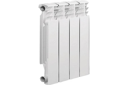 Алюминиевый радиатор отопления Solur PREMIUM 4 секции ALUM04