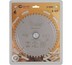 Диск пильный с тефлоновым покрытием по дереву Profi plus 200x1.5/2.2x32/30/25.4/20 мм, 48Т CUTOP 75-20048Т