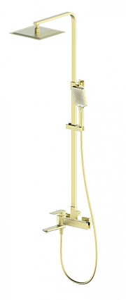 Душевая стойка Wonzon&Woghand Edge WW-88739003-BG бращированное золото