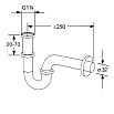 Сифон для раковины Kludi 1025005-00 G1 1/4