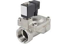 Электромагнитный клапан DN.ru VS2W-401E-PU-NC Ду40 Ру10 сталь, пилотный EPDM 24В DC D130-01537