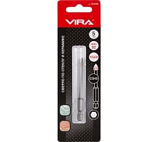 Сверло по стеклу и керамике (5 мм; 1/4HEX) VIRA 554065