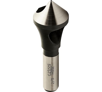 Зенкер со снятием стружки 2/5 HSSE-Co5 Bucovice Tools 745005
