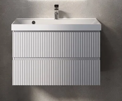 Тумба с раковиной AQUAme S1 80 см