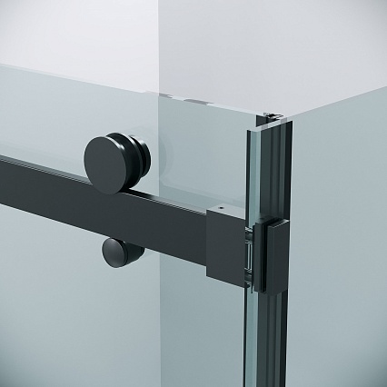 Душевой уголок Grossman Classic 120.K33.04.1080.21.00 100x80 прозрачный, черный матовый