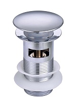 Смеситель для раковины Aquatek Вега AQ1005CR донный клапан, хром