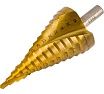 Сверло ступенчатое по металлу SPIRAL HSS-TiN 4-40х3/103 мм D.BOR SDSP-TIN-04-40-10