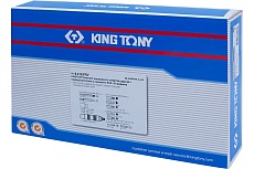 Набор торцевых насадок, бит и ударная отвертка, ложемент, 43шт King Tony 9-4143FRV