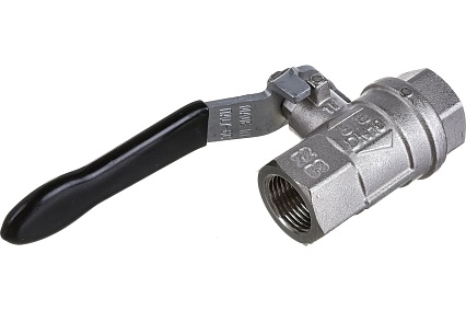 Шаровой кран RUB BRECIA 3/8 DN10 PN65, ВР-ВР, S.33, промышленный, ручка S33C00