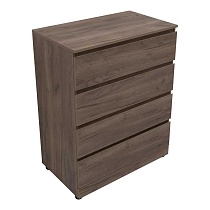 Комод Aquanet Сканди 80 см 4 ящика, дуб крафт 00302542