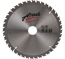 Диск пильный тонкий (200 мм; 40T; 30 мм) по дереву профи АТАКА 8078740
