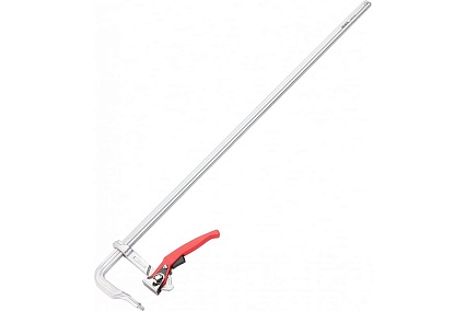 Цельнометаллическая струбцина REKON RF03-1000-120 c храповиком 058121