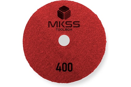 Алмазный гибкий шлифовальный круг MKSS Toolbox MK2606 АГШК Ø100 Р400 для сухой шлифовки MKSS MK26060400