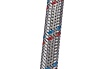 Подводка для смесителей СТМ сталь, 1/2xM10x50 см., длинный штуцер CWFLS050