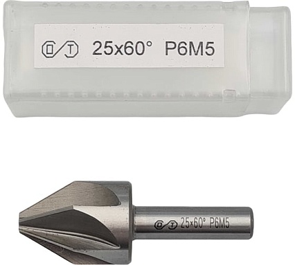 Зенковка ОТ ц/хв 25.0, 60 град., Р6М5 00-00000659