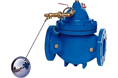 Регулятор пилотного типа DN.ru поплавковый МПРУП-GGG40-304-RR-F Ду80 Ру16 D230-10657