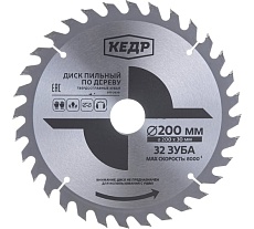Диск пильный по дереву (200х30 мм; 32Т) Кедр 077-2030 28699