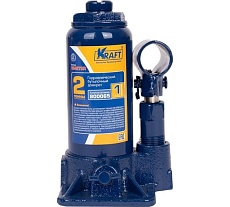 Бутылочный домкрат Kraft 2т в кейсе Master KT 800065