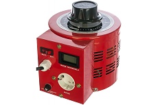 Лабораторный автотрансформатор Suntek ЛАТР 1000ВА RED диапазон 0-300 Вольт, 4А L-1000-red