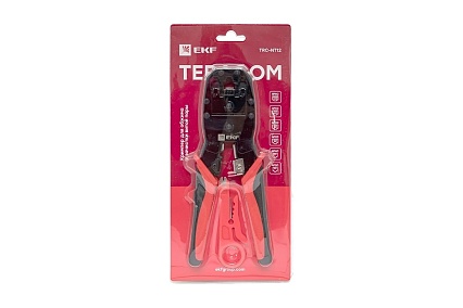 Кримпер для обжима и зачистки витой пары EKF TERACOM TRC-NT12