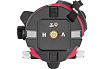 Лазерный уровень MTX crl-30r, 30 м, красный луч, батарейки, резьба 5/8" 35034