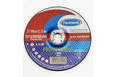 Круг зачистной по металлу PROFESSIONAL Tsunami 27 180x6х22 мм A 24 Q BF 80 D16171180602200