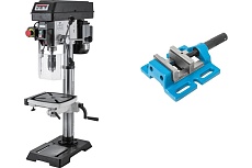 Сверлильный станок JET JWDP-12 + тиски 65010EU в подарок 716000M-VI