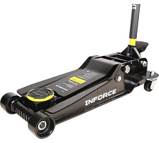 Низкопрофильный подкатной гидравлический домкрат Inforce 3,5 тонны, высота подхвата 95мм, высота подъема 550мм 08-08-95