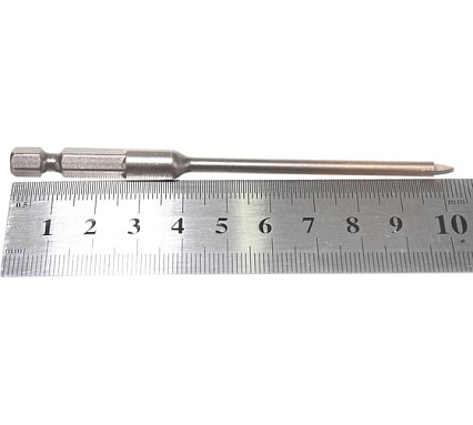 Сверло по стеклу с шестигранным хвостовиком PROGlas (4х100 мм; 1/4") PROJAHN 59204