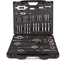 Набор ручных метчиков и плашек GSR BSW 1/4-1&quot; HSSG 46 предметов 08333250