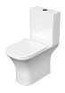 Унитаз-компакт Aquatek Optima Square AQ4411-00 безободковый, с микролифтом
