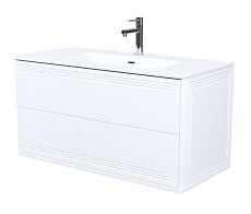 Мебель для ванной Iddis Oxford Neo 100 см белый матовый