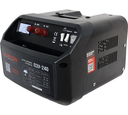 Пуско-зарядное устройство Verton Energy ПЗУ-240 12/24 В 01.5985.7299