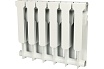 Биметаллический радиатор Rommer Profi BM 350 BI350-80-80-130 6 секций RAL9016 86630