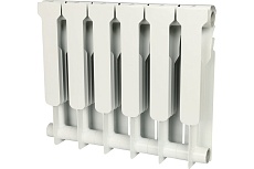 Биметаллический радиатор Rommer Profi BM 350 BI350-80-80-130 6 секций RAL9016 86630