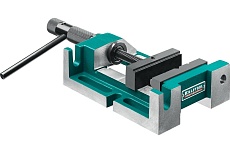 Станочные трехсторонние сверлильные тиски Kraftool 100 мм 32716-100