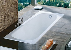 Стальная ванна Laufen Pro 150x70 см шумоизоляционное покрытие, без отверстий для ручек 2.2195.0.000.040.1