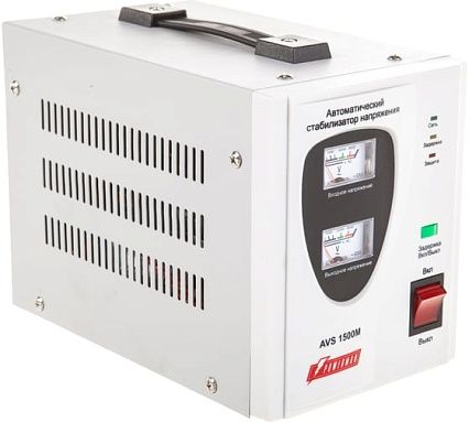 Стабилизатор напряжения Powerman 1ф 1,5 кВА AVS 1500 M 1192176
