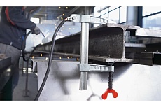 Струбцина BESSEY заземляющая для сварки, с барашковым винтом 150/60, ток до 600 A BE-TP-2F