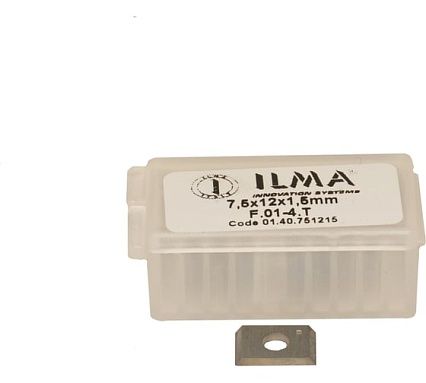 Нож сменный твердосплавный ILMA 7,5x12x1,5 стандарт HW 35º Z=2 NR 01.40.751215